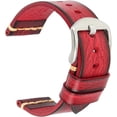 thumbnail image 2 of REZERO Correa de Reloj de Cuero, Correas de Reloj de Cuero Genuino 18 mm 19 mm 20 mm 21 mm 23 mm 24 mm 26 mm Correas de Reloj/cinturón/pulseras Inteligentes para Hombres y Mujeres, 2 of 4