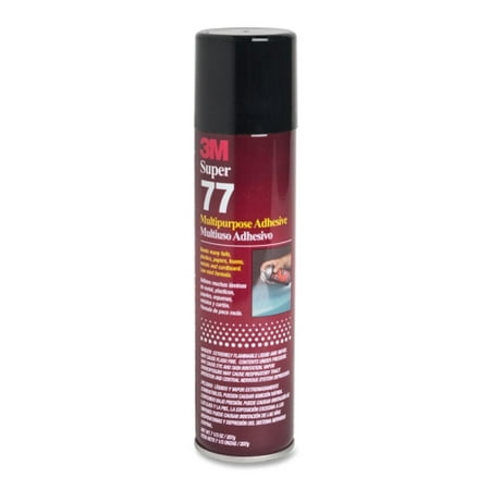 3M 7.3 oz SUPER 77 SPRAY Glue Multipurpose Adhesive for Bonding Polyvinyl