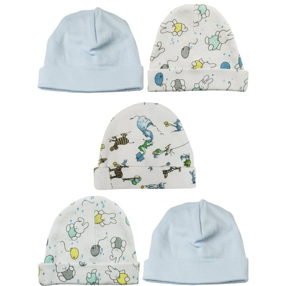 Bambini Boys Baby Caps (Pack of 5)