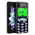 thumbnail image 1 of Funda de teléfono Gameboy Z Flip 4, carcasa dura negra para Samsung Z Flip 3, 5G, Galaxy ZFlip3, ZFlip4 Fivean unisex, 1 of 2