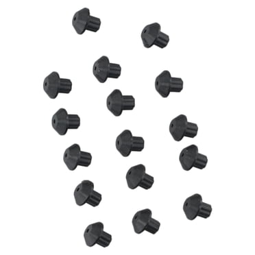 16-Pack WB2K101 Range Burner Grate Rubber Feet Kit For GE Hotpoint Kenmore