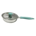 thumbnail image 5 of yotijay Frying Pan with Lid Kitchen Cooking Tool Nonstick Mulifunctional Stainless Steel Blue frying pan, 5 of 9