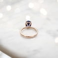 thumbnail image 4 of KANISHKAGEMS&JEWELS 8x6MM / 1.5Ct Oval Shape Sapphire Engagement Ring Solitaire Statement Proposal Ring Art Deco Women Jewelry Birthday Gift For Daughter, 4 of 4