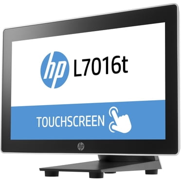 HP L7016t Retail Touch Monitor - LED monitor - 15.6" - touchscreen - 1366 x 768 - TN - 360 cd/m - 500:1 - 8 ms - DisplayPort - HP black, asteroid