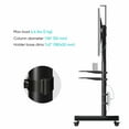 thumbnail image 4 of ONKRON Power Strip Surge Protector Mounting Bracket for TS1881 TV Stand Column Diameter 50 mm (APS1881) Black, 4 of 7