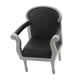 thumbnail image 1 of Cojines de sofá Hugo para Sillón de muñecas 1/6 negro, 1 of 10