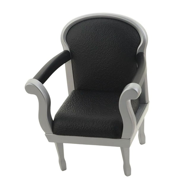 Cojines de Sofá Zulema para Sillón de muñecas negro
