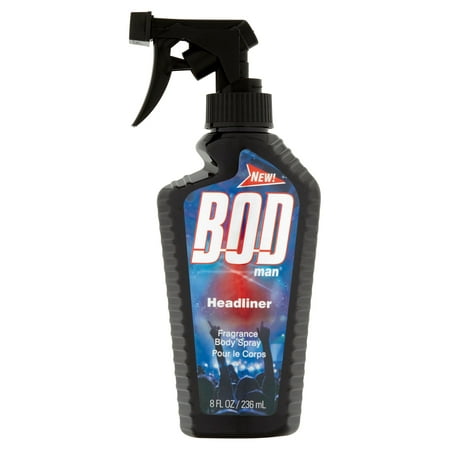 BOD Man Headliner Fragrance Body Spray, 8 fl oz - Walmart.com