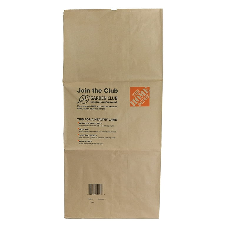 Customizable Heavy Duty Brown Paper 30 Gallon Lawn and Refuse Bags for Home  and Garden - China Leaf Bag, Square Bottom Bag