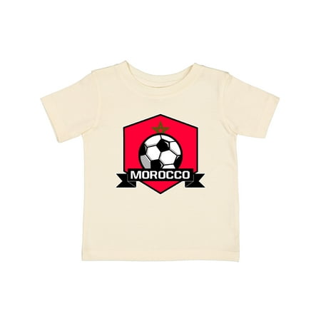 

Inktastic Soccer Morocco Flag Banner Gift Baby Boy or Baby Girl T-Shirt