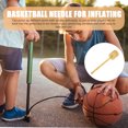 thumbnail image 3 of Shisuyan 100Pcs Football Inflation Needles Balls Inflation Needles Basketball Inflate Pump Needles for Ball, 3 of 9