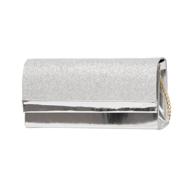 Bolso Para Mujer Fana Fiesta Color Plata Elegante