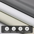 thumbnail image 2 of LazBlinds No Drill Blinds for Indoor Windows, Blackout Roller Shades, Cordless Window Blinds, Thermal Insulated Fabric UV Protection, for in Home and Office, 21" W x 48" H, Cream, 2 of 6