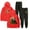 redblack, variant on keyshia Cole Tour 2025 Merch Hoodie and SWEATPANTS set pop print Unisex Casual Street Clothing