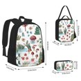 thumbnail image 2 of Fotbe Frog and Forest Plants Set Escolar 3 en 1 para Niños - Mochila Duradera con Lonchera Aislante y Estuche para Lápices - Mochila Escolar para Niños y Niñas, 2 of 7