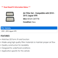 thumbnail image 2 of Air Filter Set - Compatible with 2010 - 2015 Jaguar XFR - Beck Arnley, 2 of 2