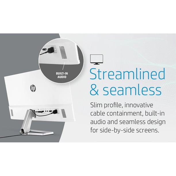 Open Box HP M24fwa 23.8-Inch FHD IPS LED Backlit Monitor with