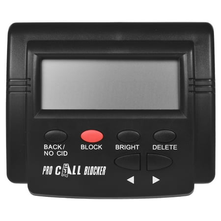 CT-CID803 Caller ID Box Call Blocker Stop Nuisance Calls Devices Call ID LCD Screen Display with 1500 Numbers Capacity Stoping All Cold Calls for Fixed Phones Antique Landline (Best Nuisance Call Blocker App)