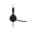 thumbnail image 3 of Lnovo 100 - Headst - On-ear - Wired - Usb-a - Black - For Legion T7 34, Thinkcentre M70a Gen 2, Thinkcentre Neo 50, V50t Gen 2-13, 3 of 4