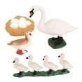 thumbnail image 3 of Conjunto de modelos Juguete de salmón Colección de juguetes educativos para Cisne Hugo  Juego de crecimiento de tortugas marinas, 3 of 10