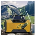 thumbnail image 2 of Multi-Function Weather Radio Solar Emergency Radio Outdoor Disaster Relief Radio Weather Radio, 2 of 5