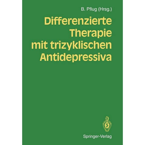 Differenzierte Therapie Mit Trizyklischen Antidepressiva, (Paperback)