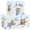 Bear, variant on 11.8 Inch Fabric Cube Storage Bins with Metal Frame, Bear, 3-Pack