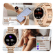 thumbnail image 5 of "Reloj Inteligente De Mujer Llamada Bluetooth Diamond Band Lab.G Dorado ", 5 of 5