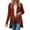 Red, variant on Plus Size Sequin Coat Women Fashion Casual Long Sleeve Irregular Outerwear Winter Warm Thick Solid Color Jacket