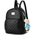 thumbnail image 2 of Leather Backpack Purse Satchel School Bags Casual Travel Daypacks for Womens, 2 of 9