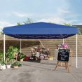thumbnail image 3 of Soonbuy 10x10Ft Pop Up Canopy Tent,Waterproof Canopy Tents for Beach with UV Protection Outdoor Party Tent Canopy Straight Leg Shade Canopy, 3 of 7