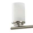 thumbnail image 7 of Aiwen Nickel Modern 3-Light Vanity Light with Milky White Glass Shade, Creative Wall Light for Bedroom Kitchen Hallway Staircase, 7 of 7