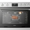thumbnail image 2 of Lanbo 36 inch 5 Burners Air Fry Convection Oven Freestanding Electric Range with Rotisserie and Pizza, 2 of 14