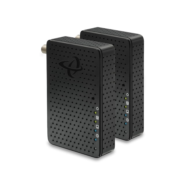 Hitron Adaptador MoCA 2.5 para Ethernet sobre Coaxial (Paquete de 2 2,5 Gigas)