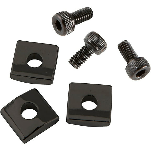 Proline Floyd Rose-Style Locking Nut Block w/ Screws 3 Pack Black