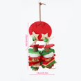 thumbnail image 3 of Bird Biting Toy Wooden Decorative Parrot Chew Block Bird Cage Toy for Parakeet, 3 of 6
