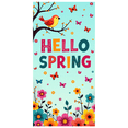 thumbnail image 3 of Spring Themed Banner Bright Floral Design Colorful Butterfly Backdrop Perfect for Garden Party Wedding Decorations Photography Backdrop Spring Festival Vibrant Banner, 3 of 4