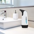 thumbnail image 4 of Dispensador de jabón automático, dispensador de jabón con sensor infrarrojo sin contacto de 400 ml, con carga USB y resistente al agua, dispensador de jabón eléctrico para baño, cocina Fokelyi 221014-4, 4 of 9