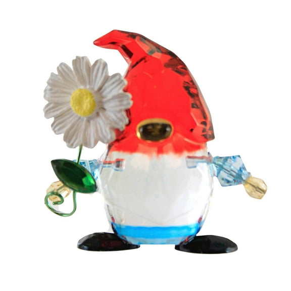 Ganz Crystal Expressions Garden Gnome Mini Figurine 2.5 Inch
