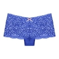 thumbnail image 1 of Aayomet Culottes Sans Couture en Dentelle pour Femmes (Bleu, P), 1 of 2
