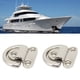 thumbnail image 5 of Almohadilla Plegable Marina De Acero Inoxidable Para Cubierta, Grapa Para Ojo, Anillo En D Resistente, Amarre De 60x58mm Para Yate Y Barco, 5 of 7