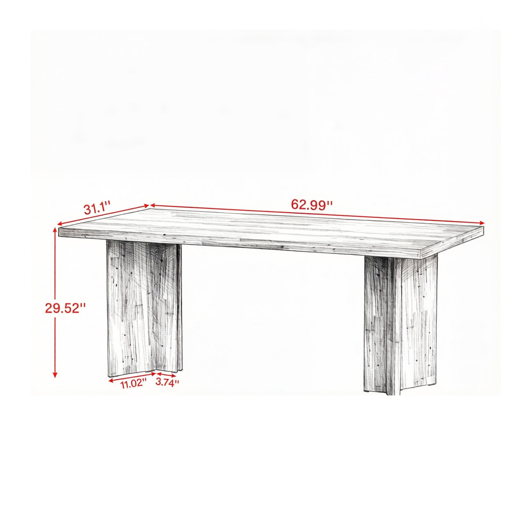 Dining Table (Only Dining Table)