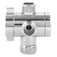 thumbnail image 2 of Válvula Adaptadora De Ducha, Desviador De Ducha De ABS De Grado De Ingeniería De Desvío De Ducha De Tres Vías, Para Mangueras De Jardín/filtros De Agua/pulverizadores/grifos OTVIAP Tipo 2, 2 of 8