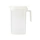 thumbnail image 2 of Hervidor de agua fría con tapa, jarra de plástico blanco de 2 l, antiadherente y apto para lavavajillas para una limpieza fácil, ideal para té helado, limonada y bebidas mixtas en fiestas y, 2 of 8