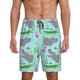 thumbnail image 1 of Fotbe Hippo With Flamingos And Crocodiles Pantalones Cortos de Pijama para Hombre, Ropa de Dormir, Pantalones de Pijama Cortos para Hombre-X-Large, 1 of 6