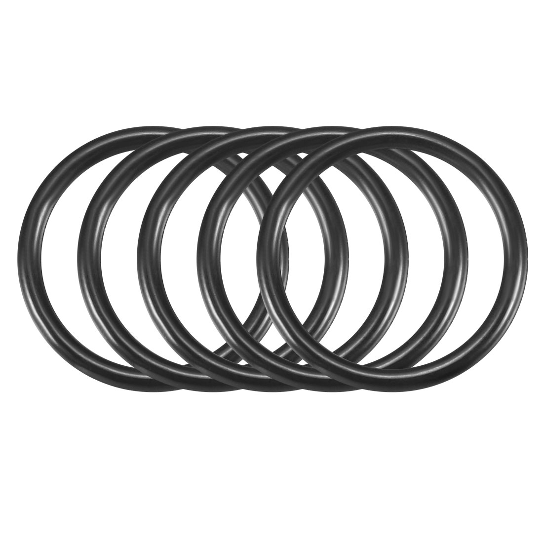 30pcs Black 16mm x 1.8mm Oil Resistant Sealing Ring Oshape NBR Rubber