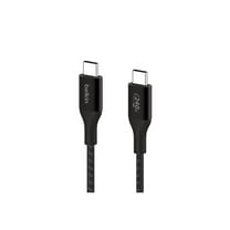 240w Braided C C Cable 2M BLK