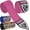 Pink, variant on RDX Boxing Wraps Kids 2.5M Inner Gloves, Elasticated Thumb Loop Bandages, Junior Under Mitts Hand Fist Protector Wrist Support Straps