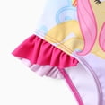 thumbnail image 6 of My Little Pony Toddler Girls Swimsuit Graphic One Piece Ruffle Swimwear One Shoulder Bathing Suit Sizes 2Y, 6 of 9