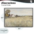 thumbnail image 4 of Stupell Industries Traditional Country Living in Golden Meadow Black Framed Giclee Art, 30 x 20, by Petals Prints Design, 4 of 8